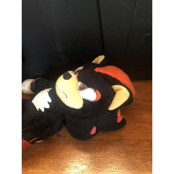 Sonic The Hedgehog 3 Movie Shadow 13” Plush 2024 Jakks Pacific - Picture 5 of 8